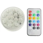 14 LED Multi Color Light with Remote Control(Silver) - Image 3
