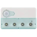 Infrared PIR Auto Sensor Motion Detector Light, Mini USB Port, 4 LED, White Light, Sensitive Distance: 3m(Baby Blue) - Image 2