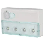 Infrared PIR Auto Sensor Motion Detector Light, Mini USB Port, 4 LED, White Light, Sensitive Distance: 3m(Baby Blue) - Image 3