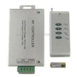12A RF Audio Controller for RGB LED Strip Remote Controller(Silver)(Silver) - Image 8