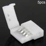 5pcs 10mm PCB FPC Connector Adapter for SMD 5050 RGB LED Stripe Light