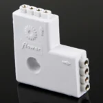 4 Pin 2 Way L Shape Female Connector for RGB LED Flexible Strip - Image 3