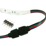 4 Pin Male Connector for RGB LED SMD Strip Light (100pcs in one packaging, the price is for 100pcs) - Image 3