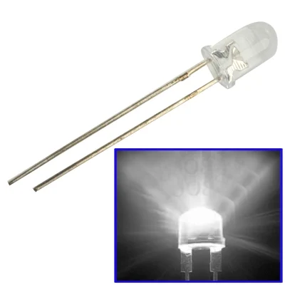 1000 PCS 5mm Water Clear LED Lamp