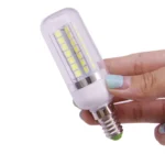 E14 5W Warm White Light 450LM 56 LED SMD 5050 Corn Light Bulb, AC 220V - Image 4
