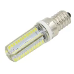 E14 5W 400LM 104 LED SMD 3014 Silicone Corn Light Bulb, AC 220V (Warm White Light) - Image 2