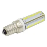 E14 5W 400LM 104 LED SMD 3014 Silicone Corn Light Bulb, AC 220V (Warm White Light) - Image 3