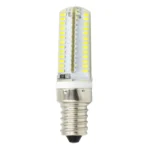 E14 5W 400LM 104 LED SMD 3014 Silicone Corn Light Bulb, AC 220V (Warm White Light) - Image 4