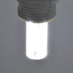 E14 5W 400LM 104 LED SMD 3014 Silicone Corn Light Bulb, AC 220V (Warm White Light) - Image 5