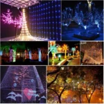 10m Waterproof IP44 String Decoration Light , For Christmas Party, 100 LED White Light, with 8 Functions Controller, 220V, UK Plug - Image 7