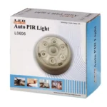 L0606 Infrared Sensor Auto PIR Light Lamp, 6 LED Light for Walkways, Hallways, Stairs, Cabinets - Image 7