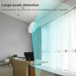 Dual Passive Infrared Detector, Frequency: 433MHZ (Using in S-MDC-0210A/0211/0213/0214/0224/0225/0253/0401/0402)(White) - Image 6