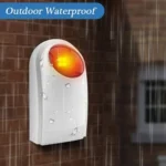 Outdoor Siren with Red Flashlight , Can be used 1.2A 12V as a Backup Battery - Image 5