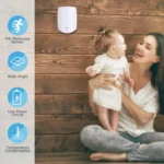 PA-476CH 2 Levels Adjustable PIR Motion Sensor for Home Security(White) - Image 6