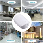 PA-476CH 2 Levels Adjustable PIR Motion Sensor for Home Security(White) - Image 8