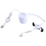 Cylindrical Display Stand Security System Burglar Alarm / Anti-theft Alarm Display Holder with Infrared Remote Control for Smartphones with Micro-USB Port - Image 2