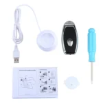 Cylindrical Display Stand Security System Burglar Alarm / Anti-theft Alarm Display Holder with Infrared Remote Control for Smartphones with Micro-USB Port - Image 4