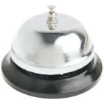 Stainless Steel Bell for Coffee House / Bar / Kitchen Hotel Service Call, QJ125 (Silver) - Image 3