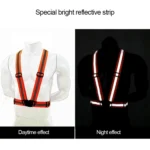 Night Riding Running Flexible Reflective Safety Vest - Image 6