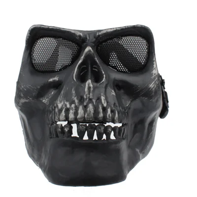 S-OG-1629B_2.webp High Intensity Terrifying Evil Facepiece Skeleton Anti BB Bomb Face Mask with Elastic Bands - Image 3