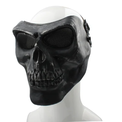 S-OG-1629B_3.webp High Intensity Terrifying Evil Facepiece Skeleton Anti BB Bomb Face Mask with Elastic Bands - Image 4