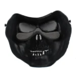 High Intensity Terrifying Evil Facepiece Skeleton Anti BB Bomb Face Mask with Elastic Bands - Image 5