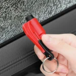 2 in 1 Car Emergency Hammer / Key Chain / Knife Broken Glass Portable Tool - Image 6