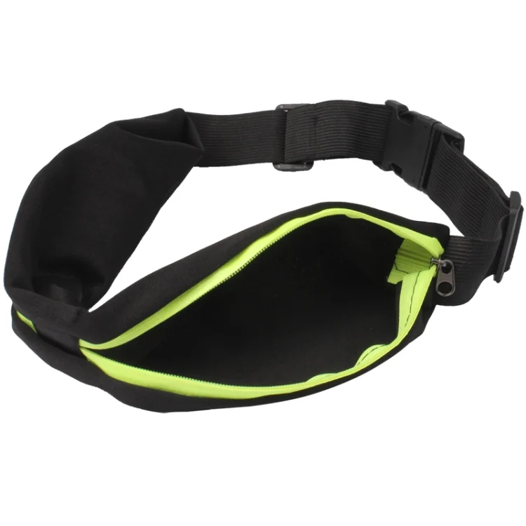 S-OG-4283FG_1.webp Sports Waterproof Elastic Waist Bag Two Pockets Fanny Pack Zip Pouch - Image 2