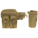 Outdoor Waist Bag with Water Bottle Pouch - Image 8