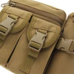 Outdoor Waist Bag with Water Bottle Pouch - Image 9