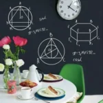 PVC Matte Blackboard Wallpaper / Graffiti Board Blackboard Wallpaper Wall Sticker, Size: 200(L) x 45cm(W)(Black) - Image 4