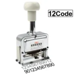 High Performance Metal Material Automatic Numbering Machine (12 Code)(Silver) - Image 2