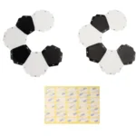 DIY Football Lamp, USB Handmade Charm Night Light / Desk Lamp Colorful Bedside Lamp(White) - Image 12