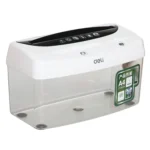 Deli Office Series Hand-cranked A4 / CD / Card Desktop Paper Shredder, Waste-bin Volume: 4L (No. 9935)(White) - Image 2
