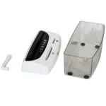 Deli Office Series Hand-cranked A4 / CD / Card Desktop Paper Shredder, Waste-bin Volume: 4L (No. 9935)(White) - Image 3