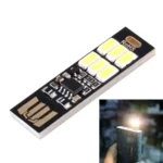 Portable Double Sided USB Touch Light, with 6 PCS LED