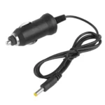DC 12V Car Charger for Portable DVD Player, Tip: 4.0 x 1.7mm(Black) - Image 2
