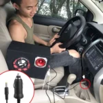 DC 12V Car Charger for Portable DVD Player, Tip: 4.0 x 1.7mm(Black) - Image 5