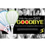 High Quality Rechargeable Electronic Mosquito Swatter with Flash Light, Length: 50cm (Random Color Delivery) - Image 10