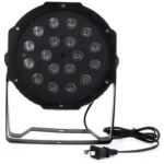 LED-B11  Plastic PAR Light DMX512 10W 18 LED RGB  Stage Light, Master / Slave Control / Auto Run Mode - Image 2