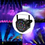 LED-B11  Plastic PAR Light DMX512 10W 18 LED RGB  Stage Light, Master / Slave Control / Auto Run Mode - Image 9