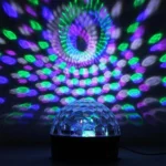 Multifunction  DMX512 10CH Crystal Magic Ball Light, RGB LED with Digital Displayer, Support Sound Activated - Image 4