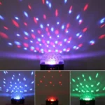 Multifunction  DMX512 10CH Crystal Magic Ball Light, RGB LED with Digital Displayer, Support Sound Activated - Image 5
