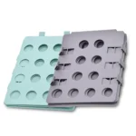 Durable Plastic Laundry Storage Fold Unique Clothing Shelves Stacked Board Organizer Tools, Random Color Delivery, Expand Size: 66*57cm