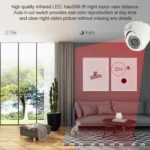 CMOS 420TVL 3.6mm Lens ABS Material Color Infrared Camera with 24 LED, IR Distance: 20m - Image 11