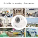 CMOS 420TVL 3.6mm Lens ABS Material Color Infrared Camera with 36 LED, IR Distance: 20m - Image 13