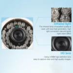 CMOS 420TVL 3.6mm Lens ABS Material Color Infrared Camera with 36 LED, IR Distance: 20m - Image 7