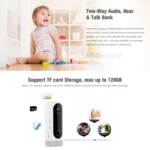 A1 WiFi Wireless 720P IP Camera, Support Night Vision / Motion Detection / PIR Motion Sensor, Two-way Audio, Built-in 3000mAh Rechargeable Battery - Image 10