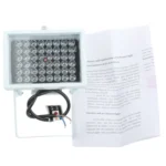 48 LED Auxiliary Light for CCD Camera, IR Distance: 50m (ZT-48W) , Size: 9x12.5x8cm(White) - Image 5