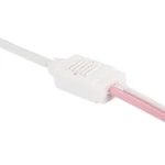 CCTV Safety Camera Power Video Male to Female Cable, Length: 15m(White) - Image 4